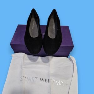 Stuart Weitzman Black Suede sz 8.5